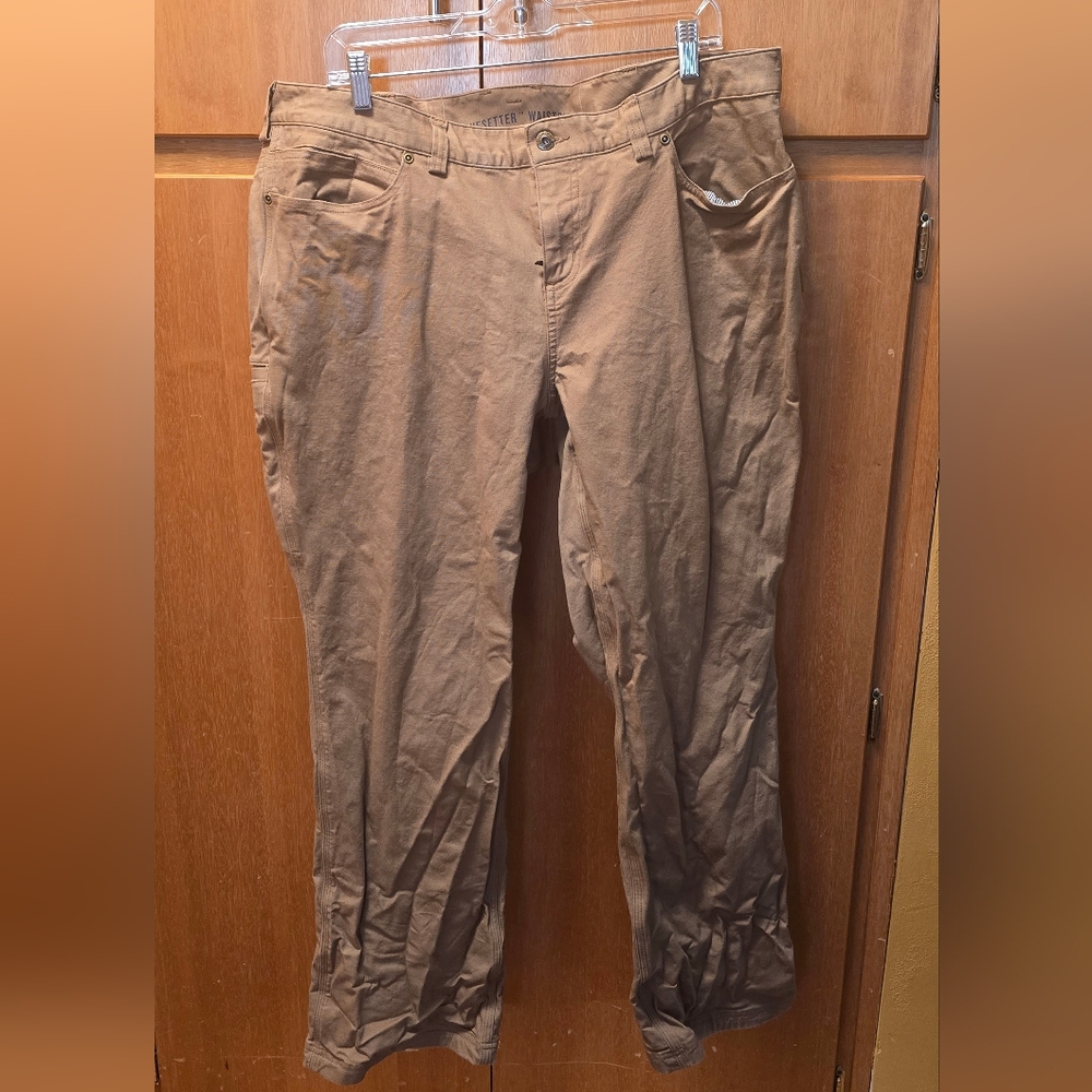 Brown Casual Pants